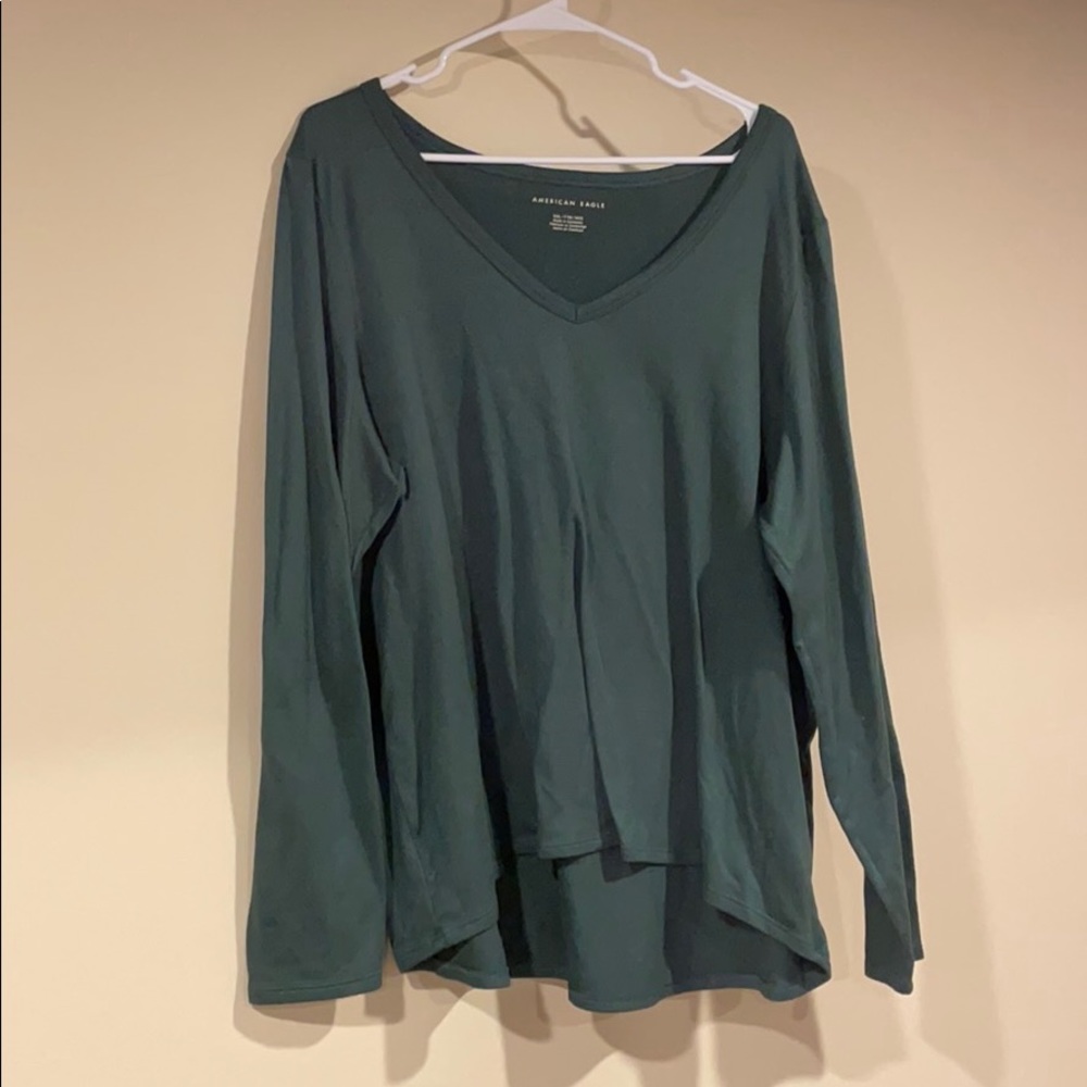 Green AE Long sleeved T-shirt